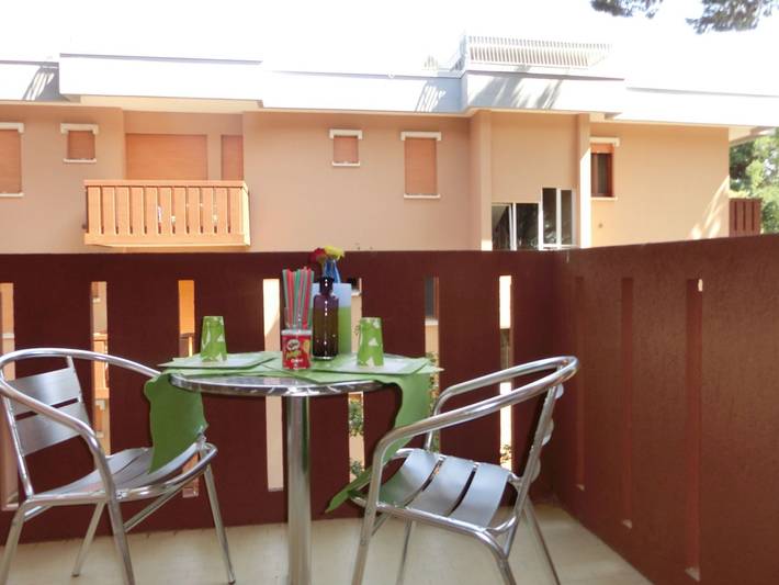 Appartamento per 5 persone, con Balcone/Terrazza a Bibione Pineda