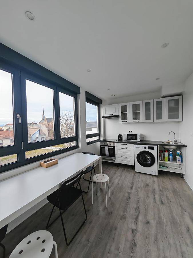 Gîte pour 5 personnes, avec vue et jardin à Riedisheim