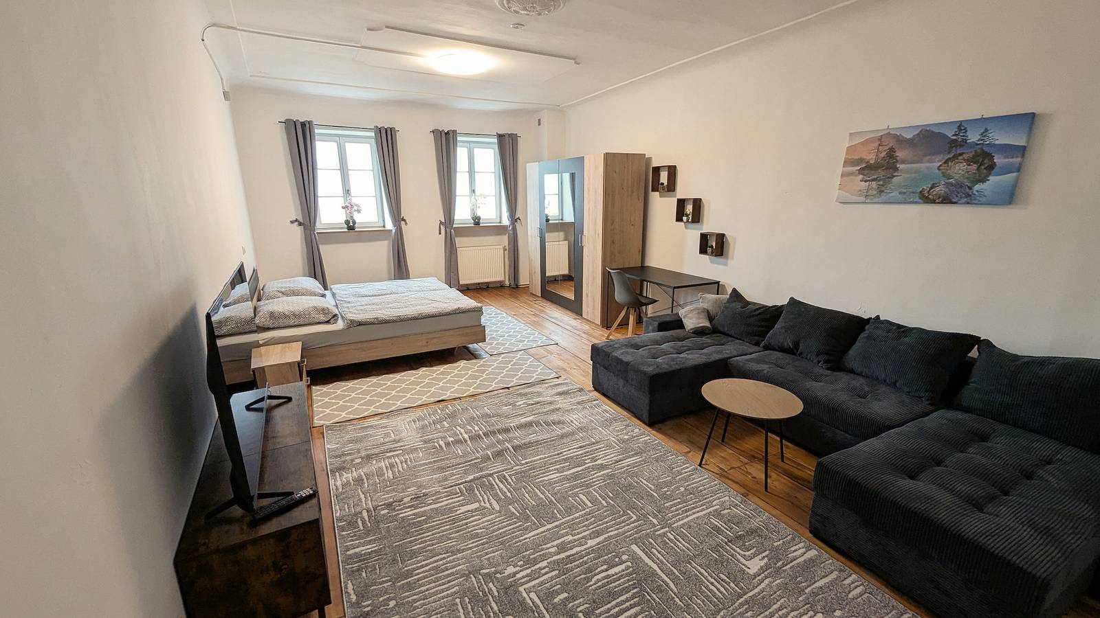 Ganze Ferienwohnung, Ferienwohnung Salzachstadt - Moderne Ferienwohnung, 120qm für max. 8 Personen in Laufen, Rupertiwinkel