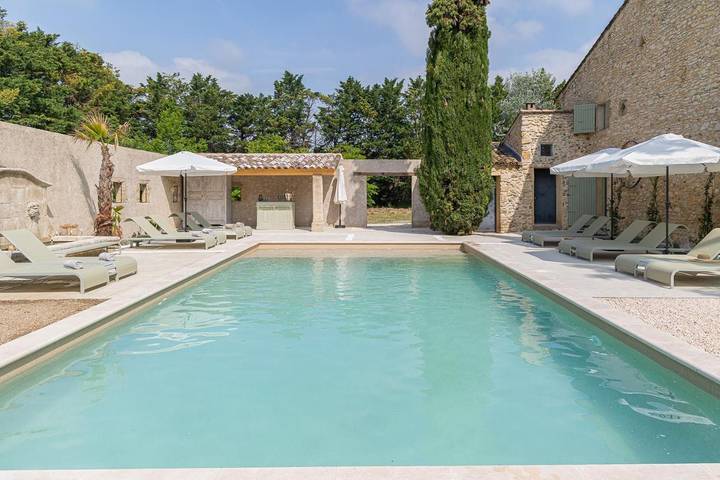 Chambre d’hôte pour 4 personnes, avec vue ainsi que piscine et jardin à Cavaillon - 2