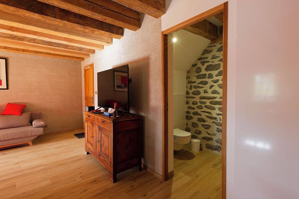 Appartement entier, Le manoir de la Chaumette Appartement indépendant avec salle de jeux et piscine in Oradour, Région de Saint-Flour