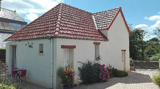 Gîte pour 4 personnes, avec jardin à Trévières
