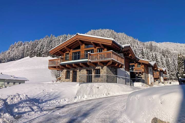 Chalet für 10 Personen, mit Balkon und Sauna sowie Garten in Wagrain