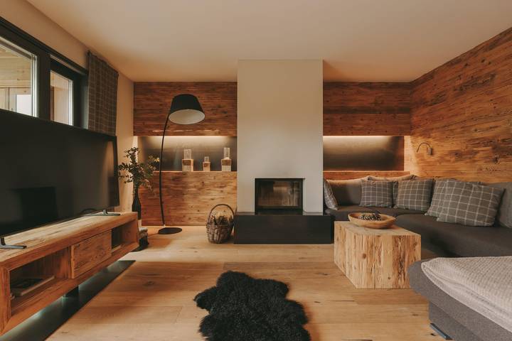 Ferienhaus für 7 Personen, mit Balkon und Terrasse sowie Garten in Hafling