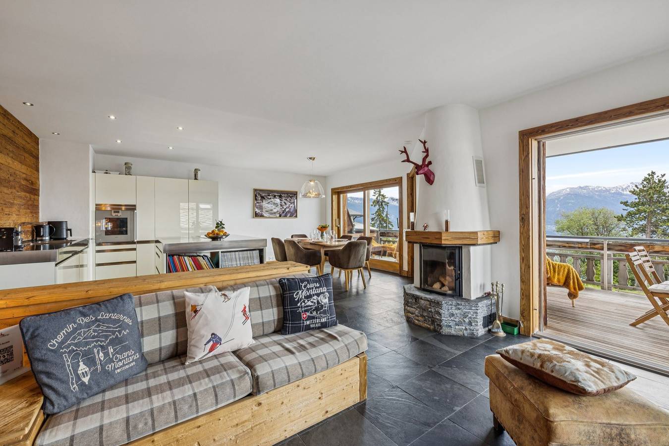 Ganze Wohnung, Chalet Infinity by Mrs Miggins in Mollens, Sion - Sierre & Umgebung