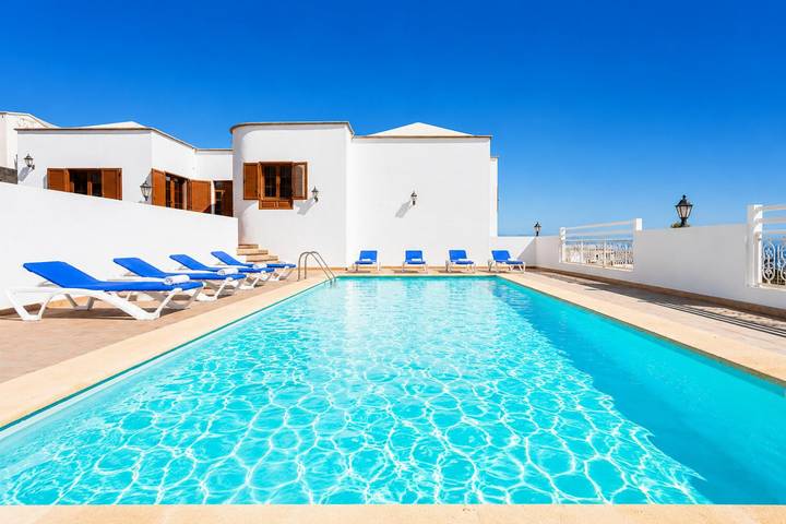 Villa für 8 Personen mit Terrasse in La Asomada, Tías