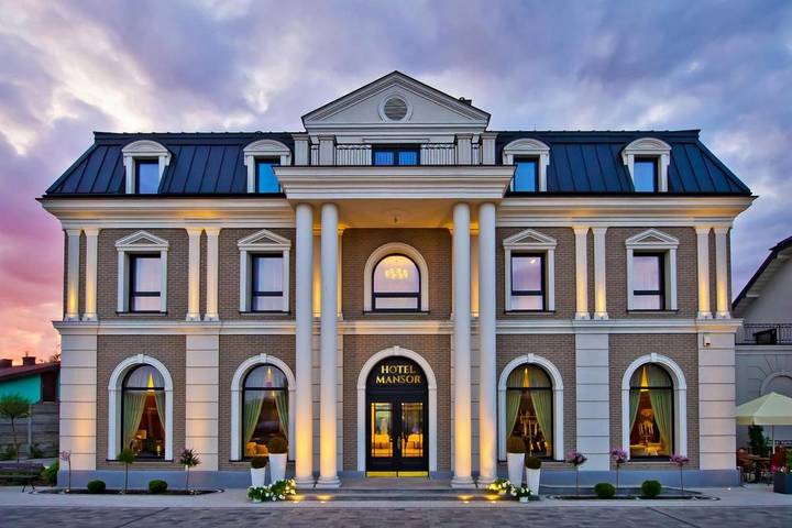 Hotel dla 2 osób, z Taras i Ogród oraz Widok w Ząbki