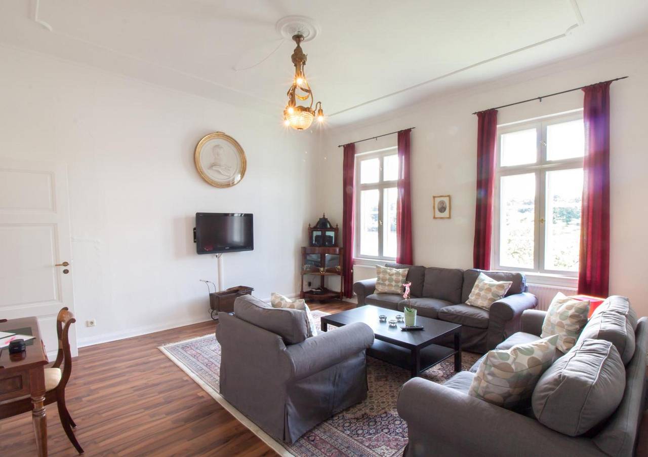 Hel lejlighed, Ferielejlighed for 6 personer med søudsigt in Holnis, Glücksburg