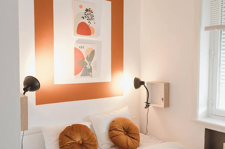 Appartamento intero, Cozy apartment 300m from the sea with a unique view of the city. in Città di Ostenda, Ostenda