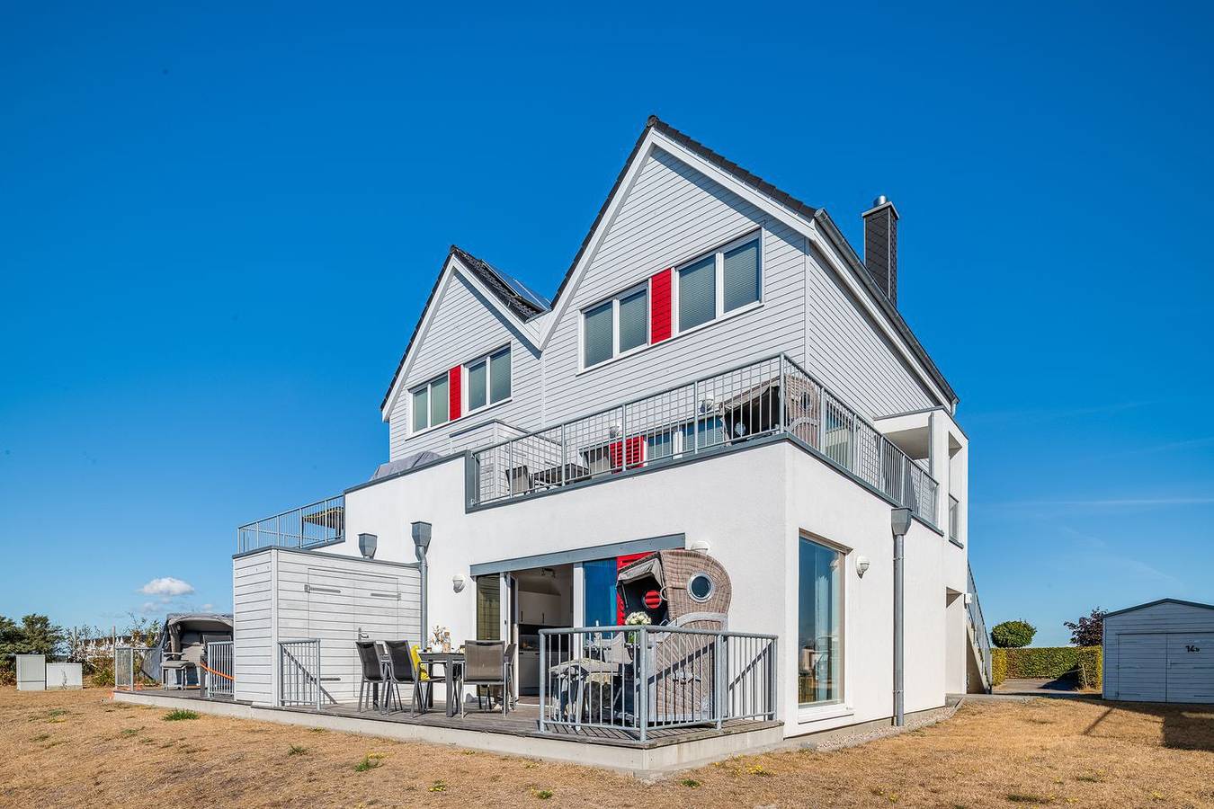 Ganze Wohnung, Barrierefreie Ostsee-Ferienwohnung "" mit Meerblick am Yachthafen in Olpenitz, Kappeln