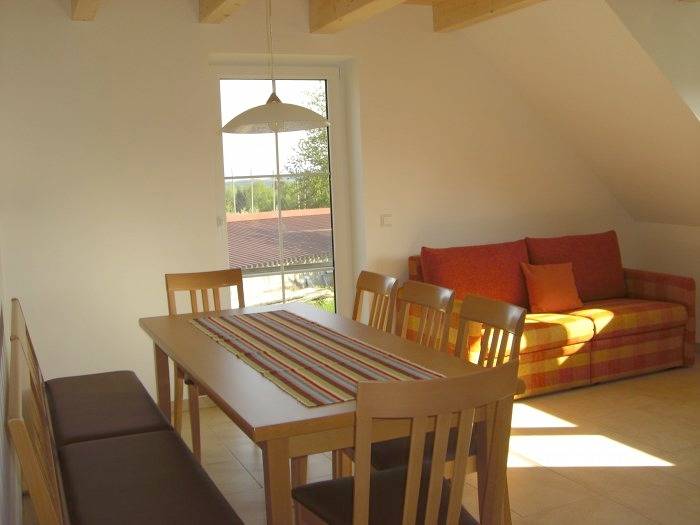 Ganze Ferienwohnung, Ferienwohnung für 3 Personen mit Terrasse in Bodnegg, Region Bodensee-Oberschwaben