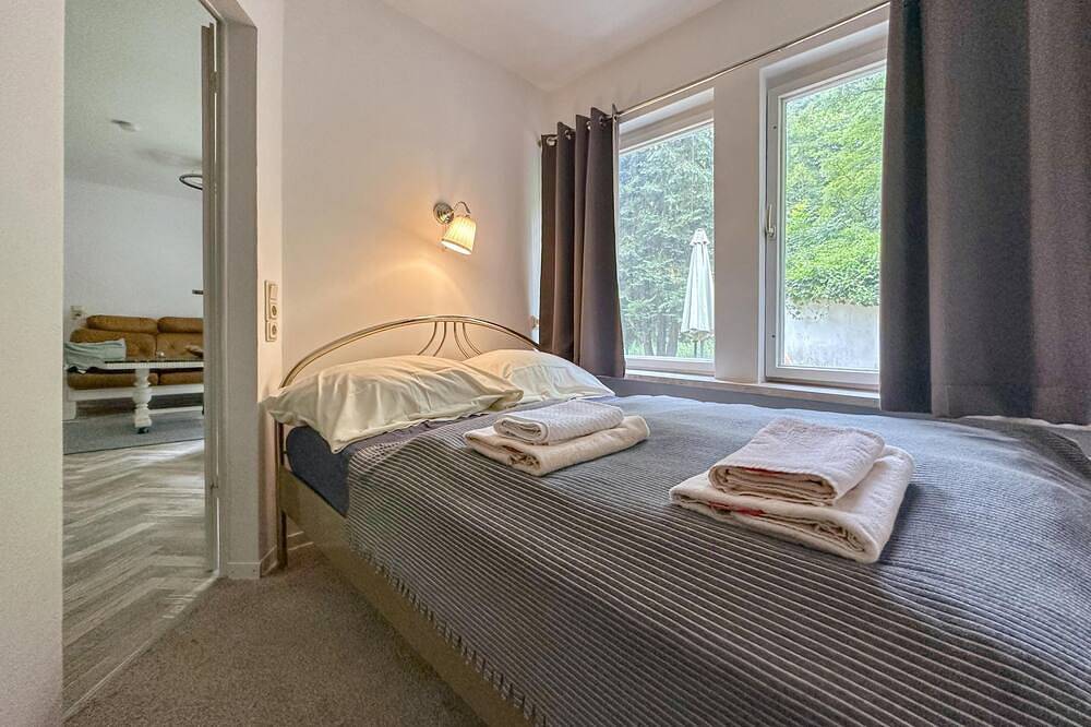 Bungalow im Harz mit Terrasse direkt am Waldrand in Wernigerode, Harzvorland