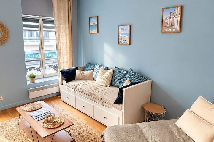 Appartement entier, La Cabine 17 - Studio de Standing en Centre-Ville in Boulogne-sur-Mer, Région de Boulogne-sur-Mer