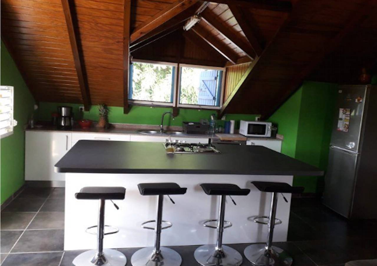 Entire studio, Cozy studio in Sainte-Rose, 45 m² with balcony in Sainte-Rose, Guadeloupe (Caribbean)