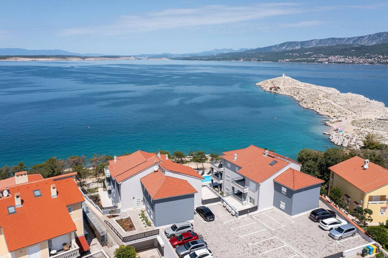 Appartement de vacances entier, Luxury apartments Punta Silo - Swimming pool in Silo (Krk), Krk