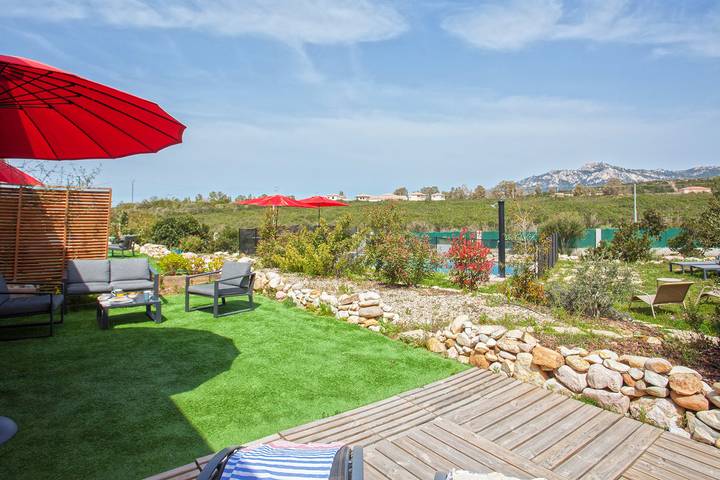 Gîte pour 6 personnes, avec Jardin et Piscine à Calenzana