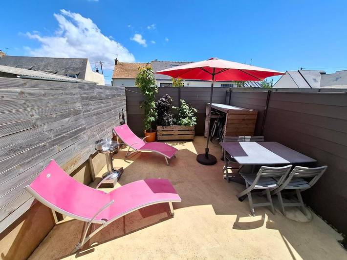 Appartement de vacances pour 2 personnes, avec terrasse, animaux acceptés