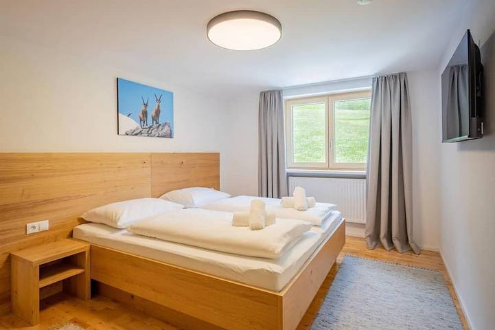 Ferienwohnung für 4 Personen, mit Garten und Balkon in Brand - 3