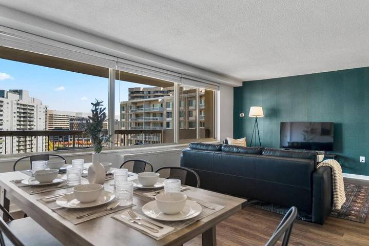 Apartamento de vacaciones para 8 personas, con piscina y vistas además de jardín y balcón - 1