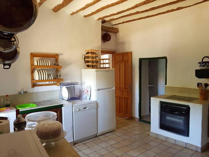 Casa rural para 6 personas, con Terraza y Jardín además de Piscina y Vistas en Chirivel - 4