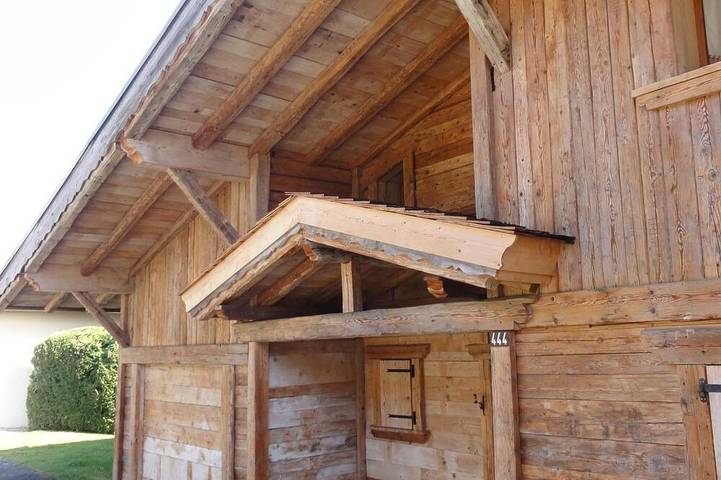 Chalet pour 10 personnes, avec balcon et jardin à Demi-Quartier