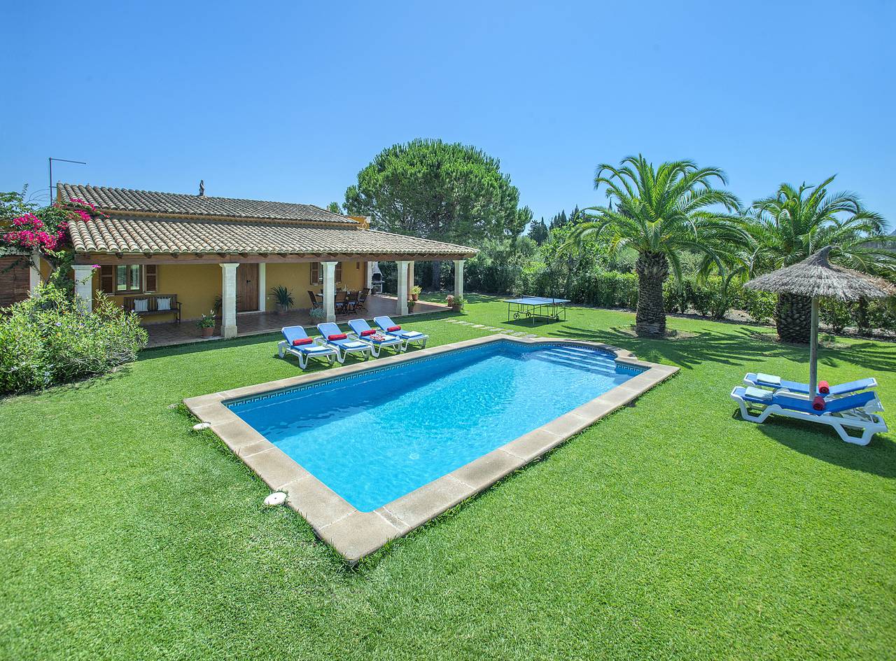 Villa til 6 Personer i Pollença, Serra de Tramuntana