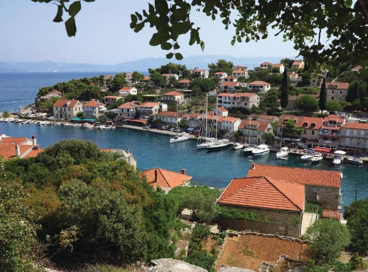 Ganze Wohnung, Two Bedroom Apartment With Terrace (Sidrana) in Stomorska, Solta