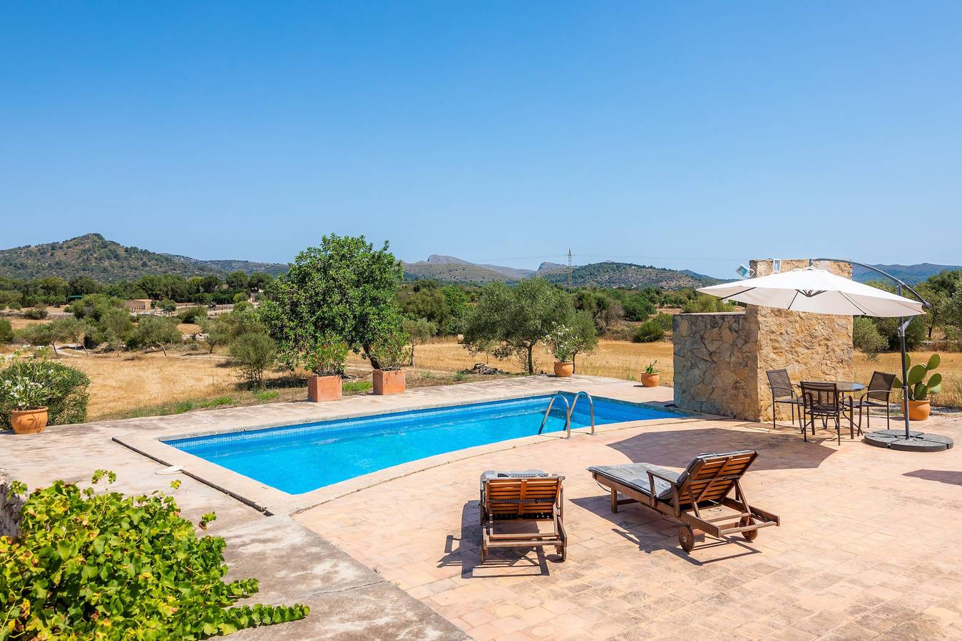 Villa for 4 personer med have in Artà, Øst Mallorca