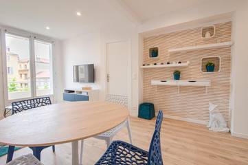 Gîte pour 4 personnes, avec balcon dans Gare De Toulon