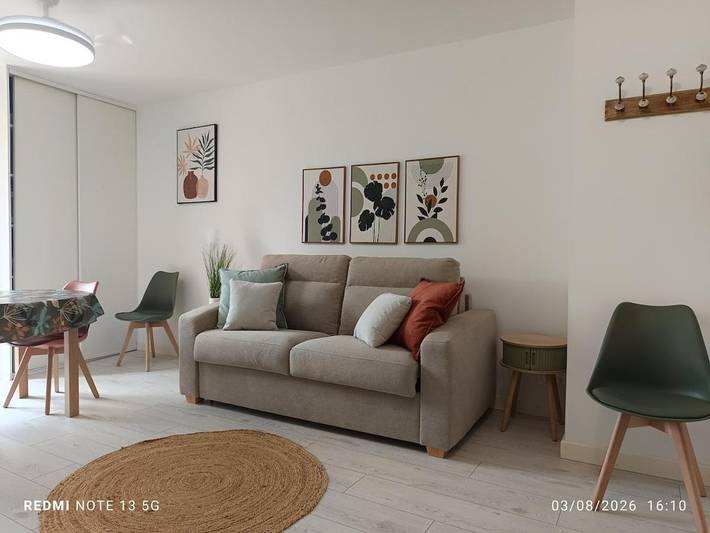Appartement de vacances pour 2 personnes, avec Vue