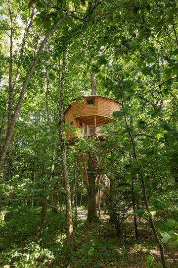 Cottage pour 8 personnes, avec jardin et vue dans Moulicent