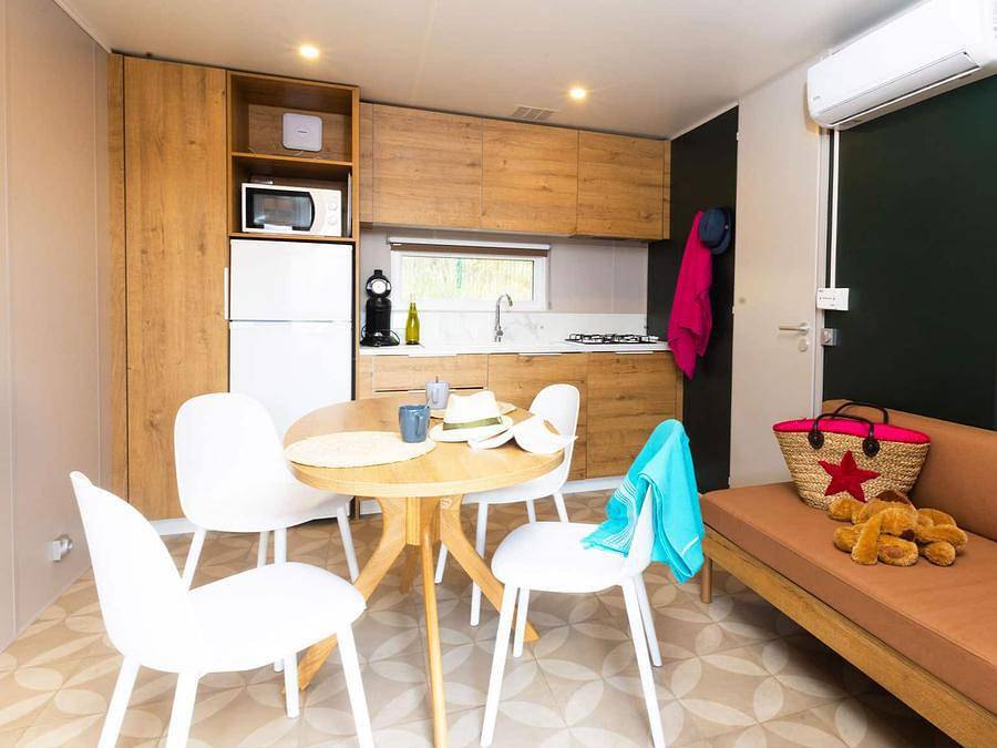 Flower Camping Innature  - Mobilhome 4 personas - 2 habitaciones in Limoux region