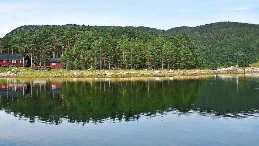 Ferienhaus für 7 Personen, mit Terrasse, mit Haustier in Snillfjord - 2