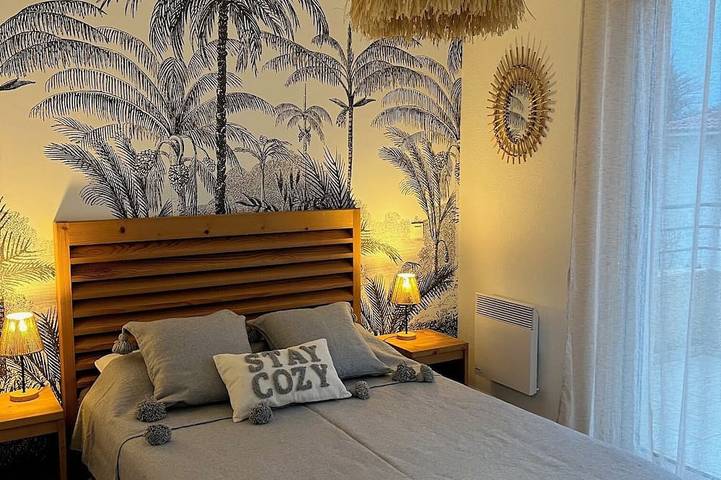 Ganze Wohnung, Strand fußläufig erreichbar und Pool, Apartment mit Terrasse für bis zu 6 Personen in Poggio-Mezzana, Corte und Umgebung