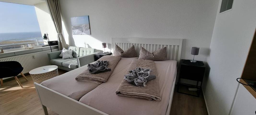 Ferienwohnung für 2 Personen, mit Balkon auf Borkum - 3