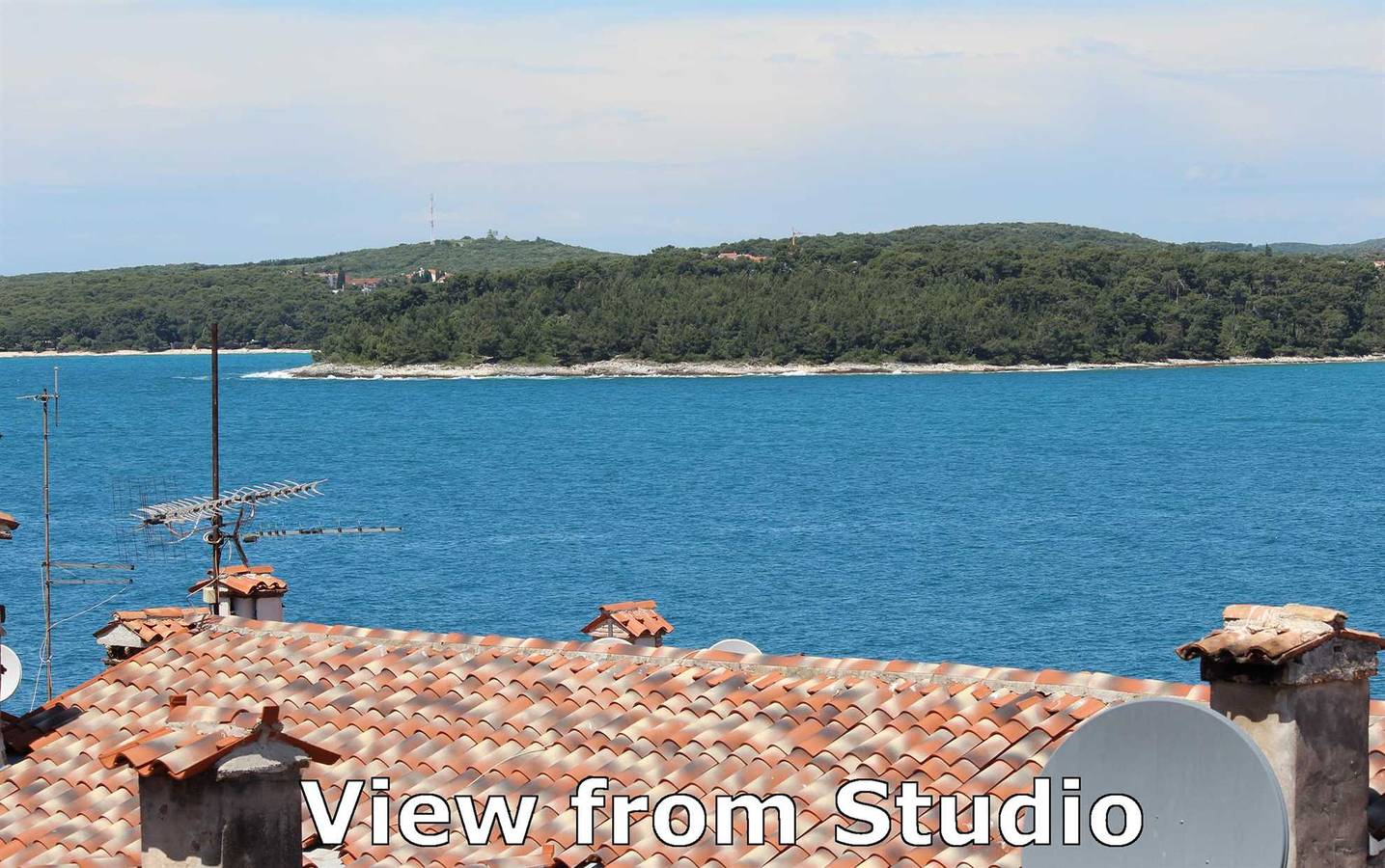 Ganzes Studio, Milkana Studiowohnung mit Meerblick in Rovinj, Rovinj und Umgebung