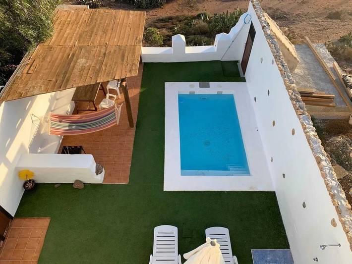 Casa de vacaciones para 4 personas, con piscina y terraza en Antigua (Fuerteventura)