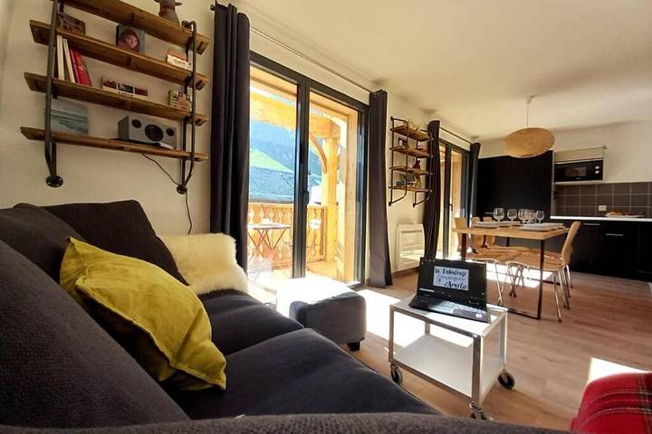 Chalet pour 8 personnes, avec terrasse et vue dans La Mongie - 2