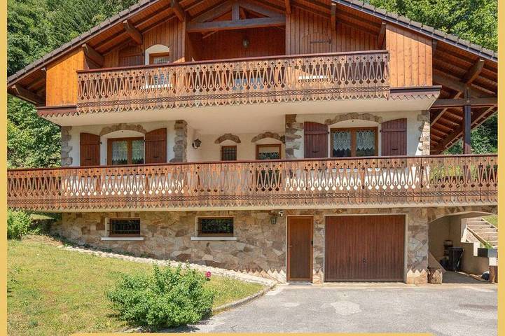 Chalet pour 12 personnes, avec balcon