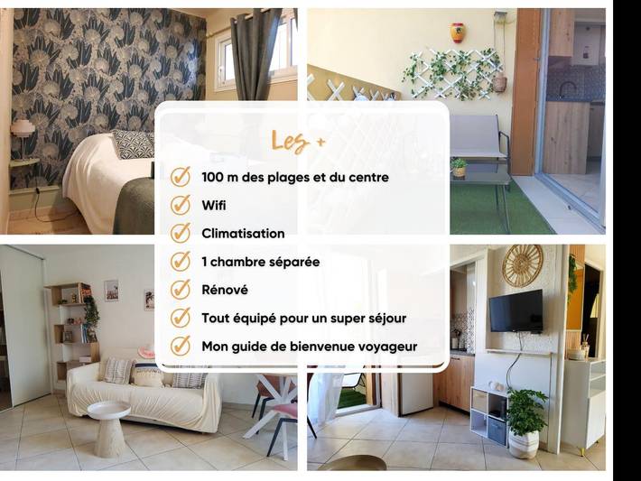 Ferienwohnung für 2 Personen, mit Terrasse in Frejus - 2