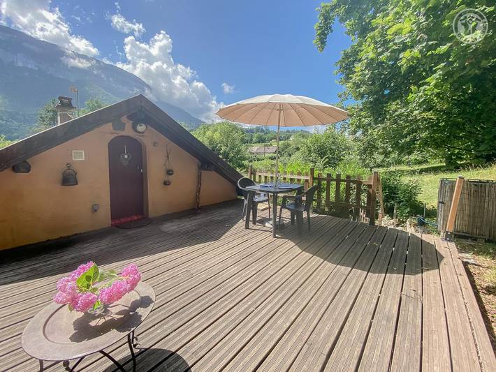 Gîte pour 2 personnes, avec Terrasse à Dullin
