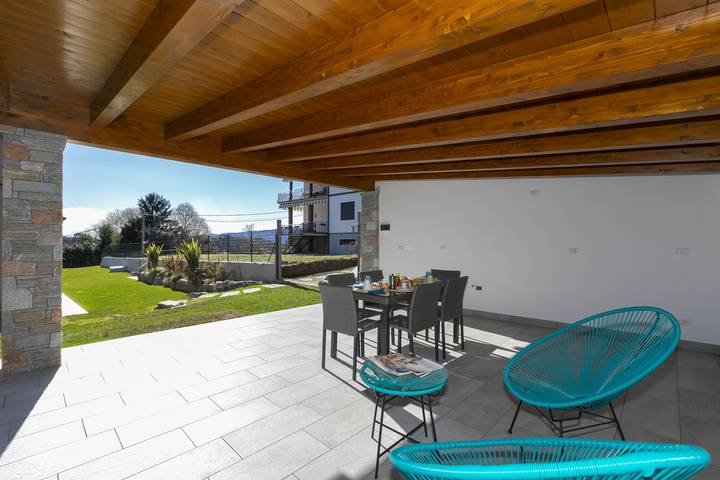 Villa für 6 Personen, mit Balkon und Seeblick sowie Pool, kinderfreundlich in Lago Maggiore (Lombardei) - 4