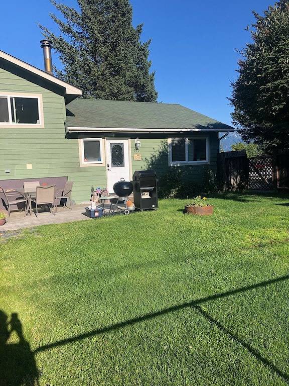 Vacation rental for 4 people, with yard and terrace in Seward