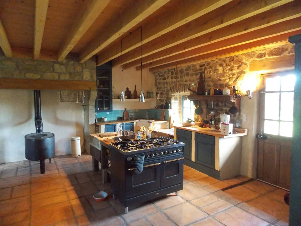 La Rosière, chambres et tables d'hôtes - La Rosière Chambre 2 in Auzelles, Parc Naturel Régional Livradois-Forez