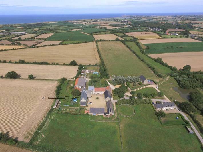 Location de vacances pour 4 personnes, avec jardin et terrasse, animaux acceptés dans Néville-sur-Mer - 2