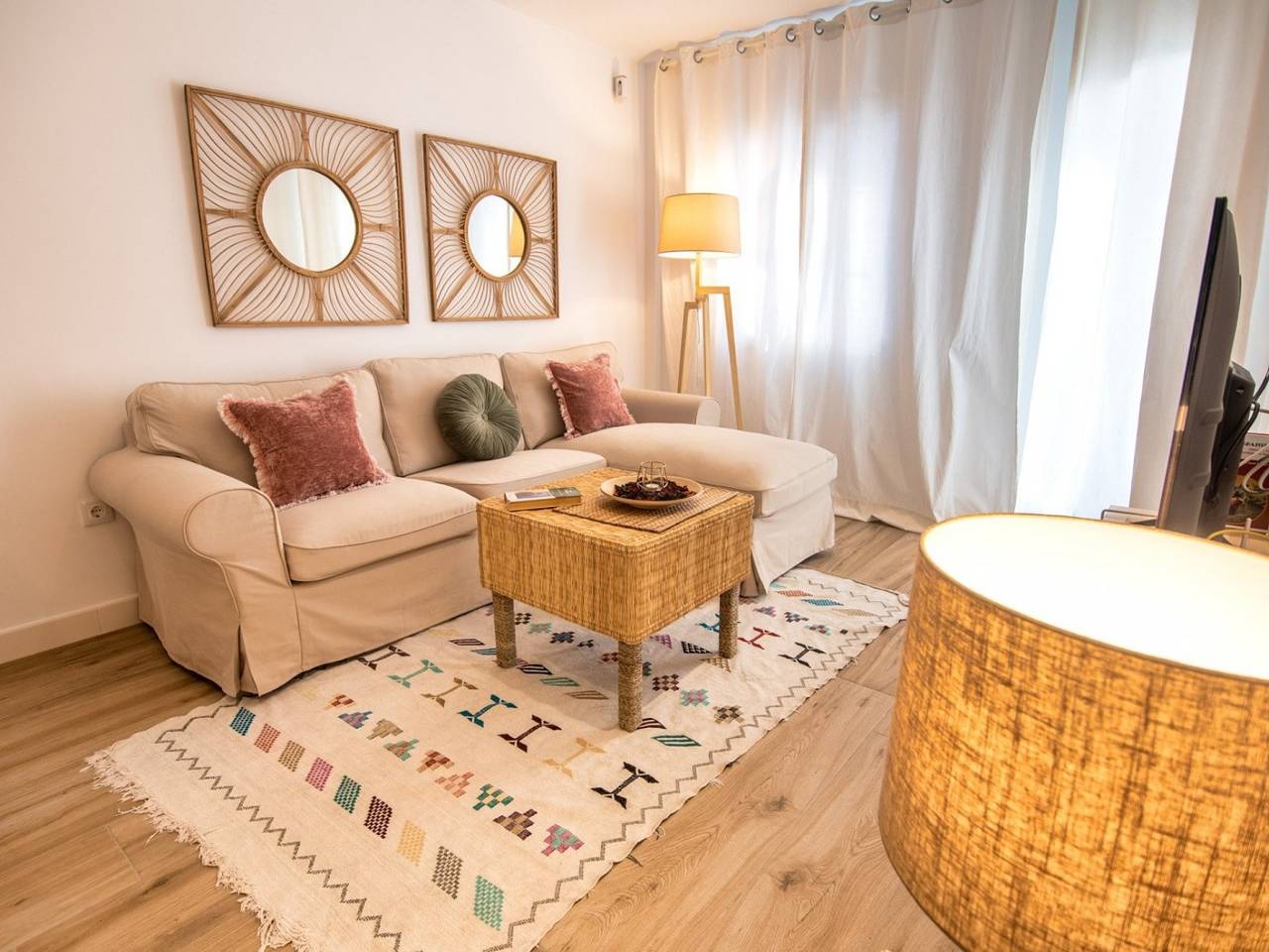 Ganze Ferienwohnung, Apartment mit Meerblick, Parkplatz, AC, Geschirrspüler und Internet in Sanlúcar de Barrameda, Costa de la Luz