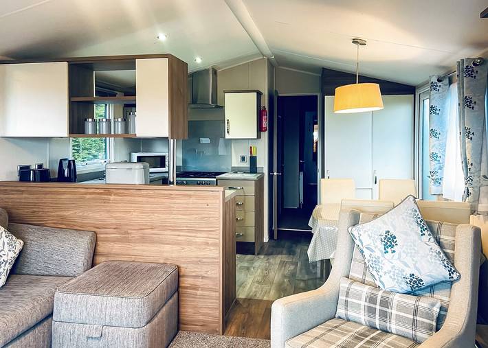 Caravan for 6 people in Scotland