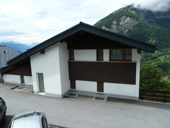 Gîte pour 4 personnes, avec terrasse ainsi que sauna et vue à Albinen - 4