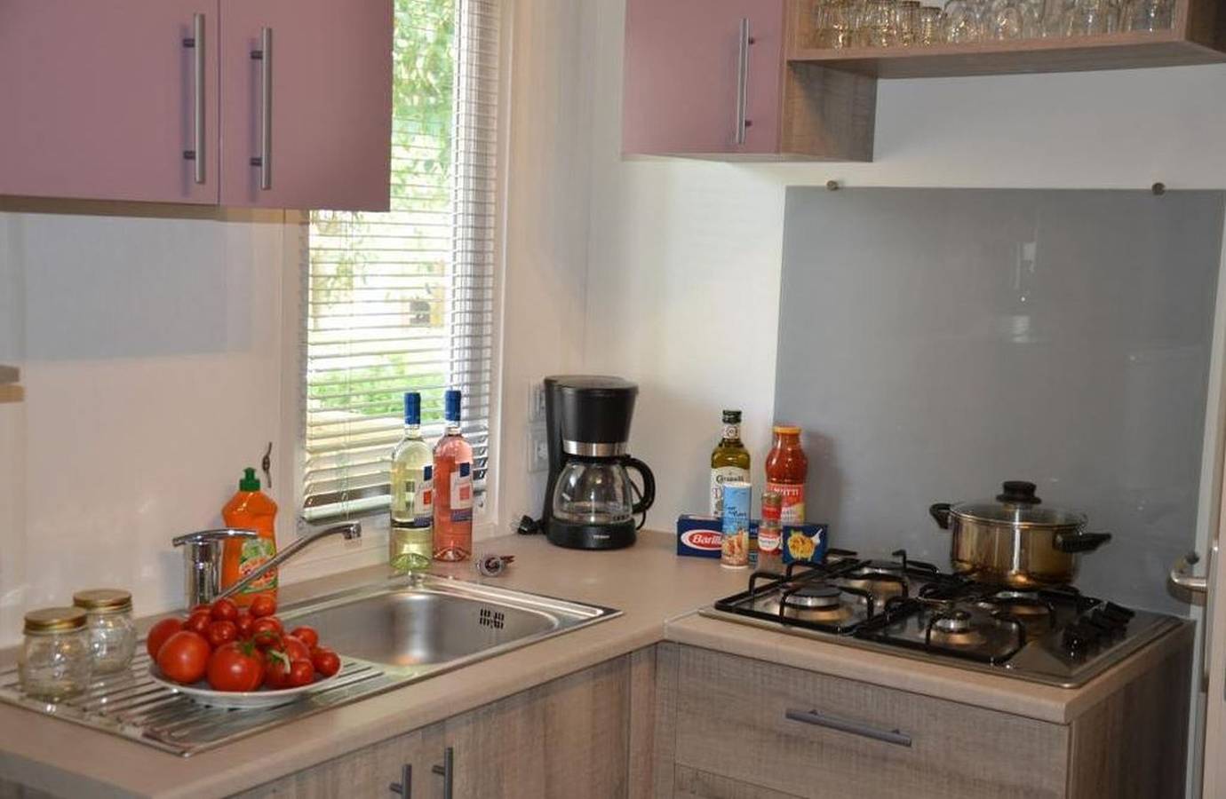Ferienpark Domaine La Yole Mobilehome Happy Premium für 6 Personen in Vendres, Côte d'Améthyste