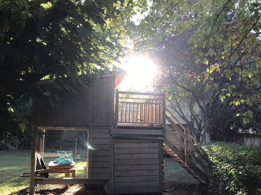 Camping Suze Luxe Nature - Chalet 2 personas - Camarote estrella - con Wc y lavabo - micrococina sin agua - sin ducha in Suze-la-Rousse, Región de Nyons